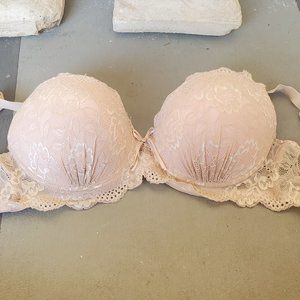 Lace Underwire Padded Bra 36DD